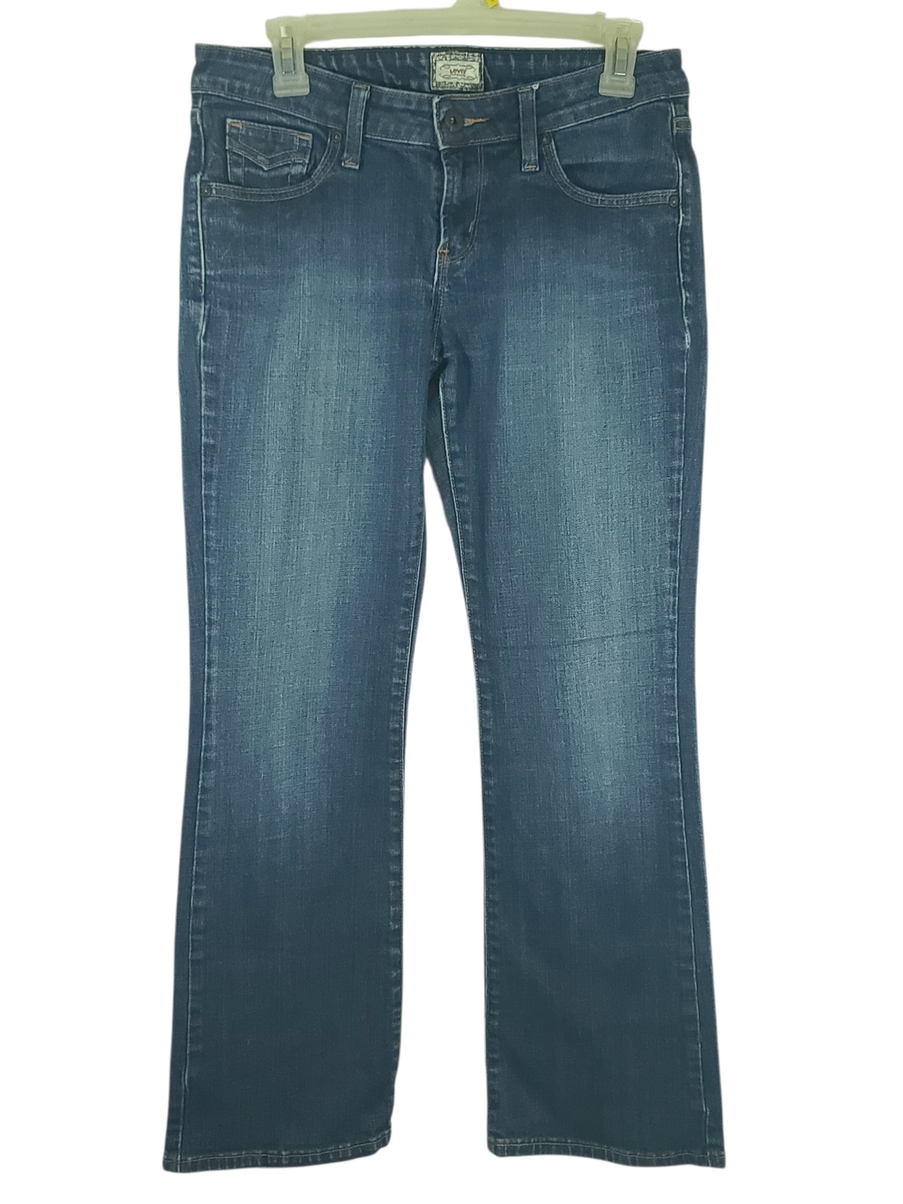 Vintage Levi's Classic Low-Rise 5-Pocket Medium Blue Bootcut Jeans Size 6